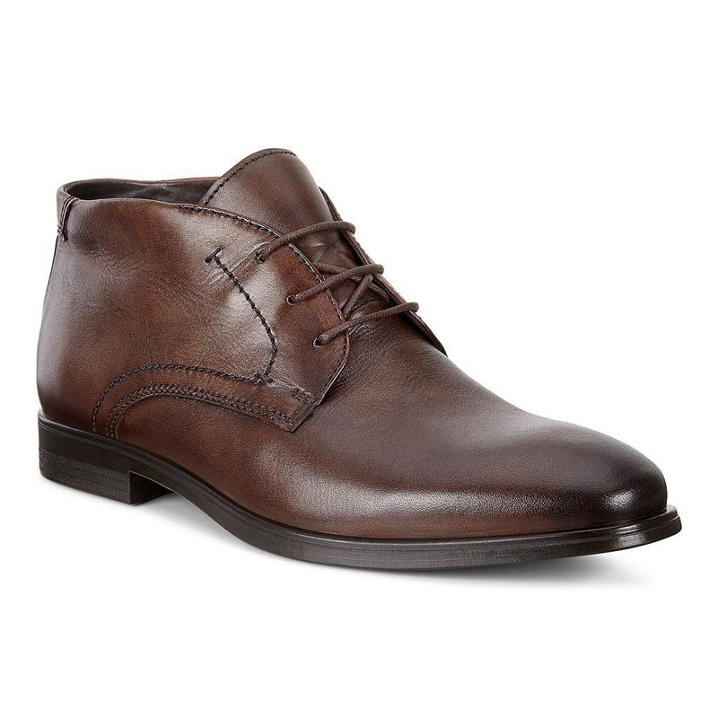 Botas Ecco Melbourne Para Hombre,Marrones,961374-JZS